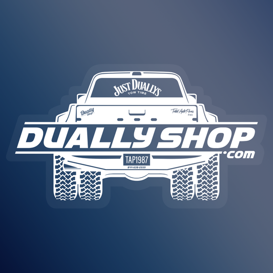 Dually Shop Truck Sticker