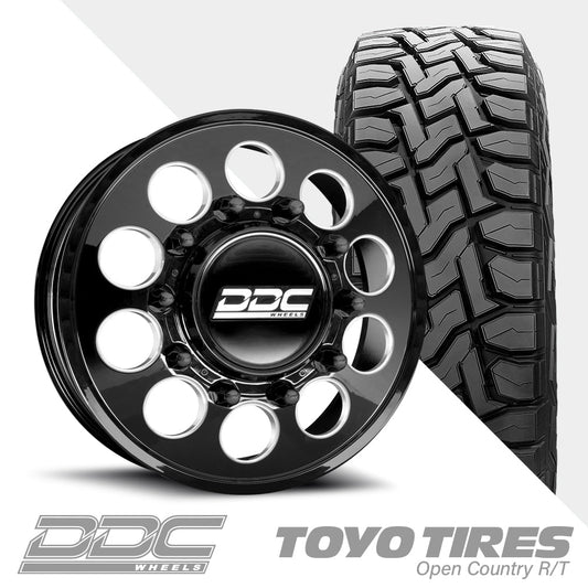 The Hole Black Milled  Toyo R/T 275/65R20