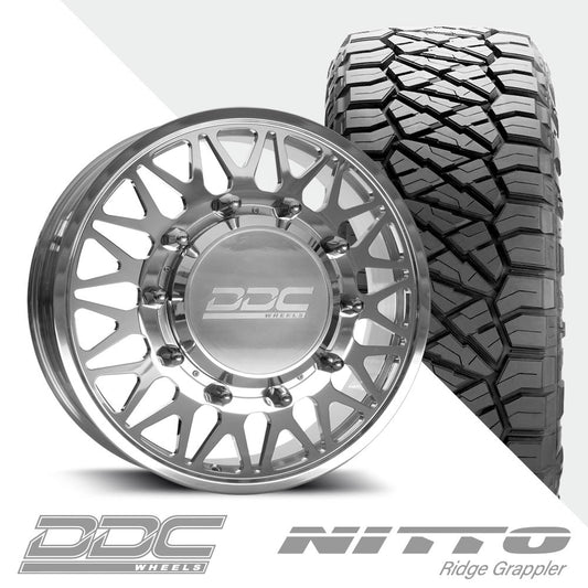 The Mesh Polished Ridge Grappler 275/65R20