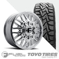 FF66D Polished 10 Lug Open Country R/T 35x11.50R20 (34.8 x 11.4)