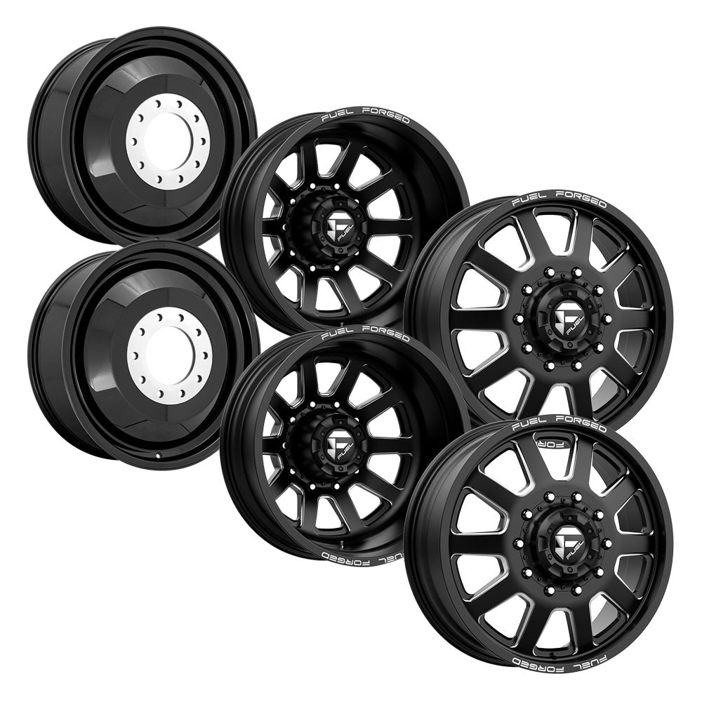 FF09D Matte Black Milled 10 Lug Open Country A/TIII 275/65R20 (34.1 x 11)