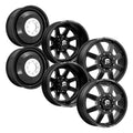 FF09D Matte Black Milled Open Country R/T 295/55R22 (34.8 x 12.2)