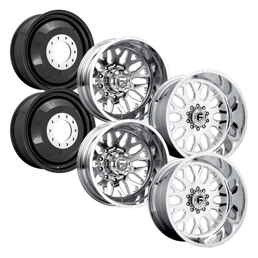 FF19D Polished 10 Lug Super Single Open Country R/T 275/65R20 (34.1 x 11)