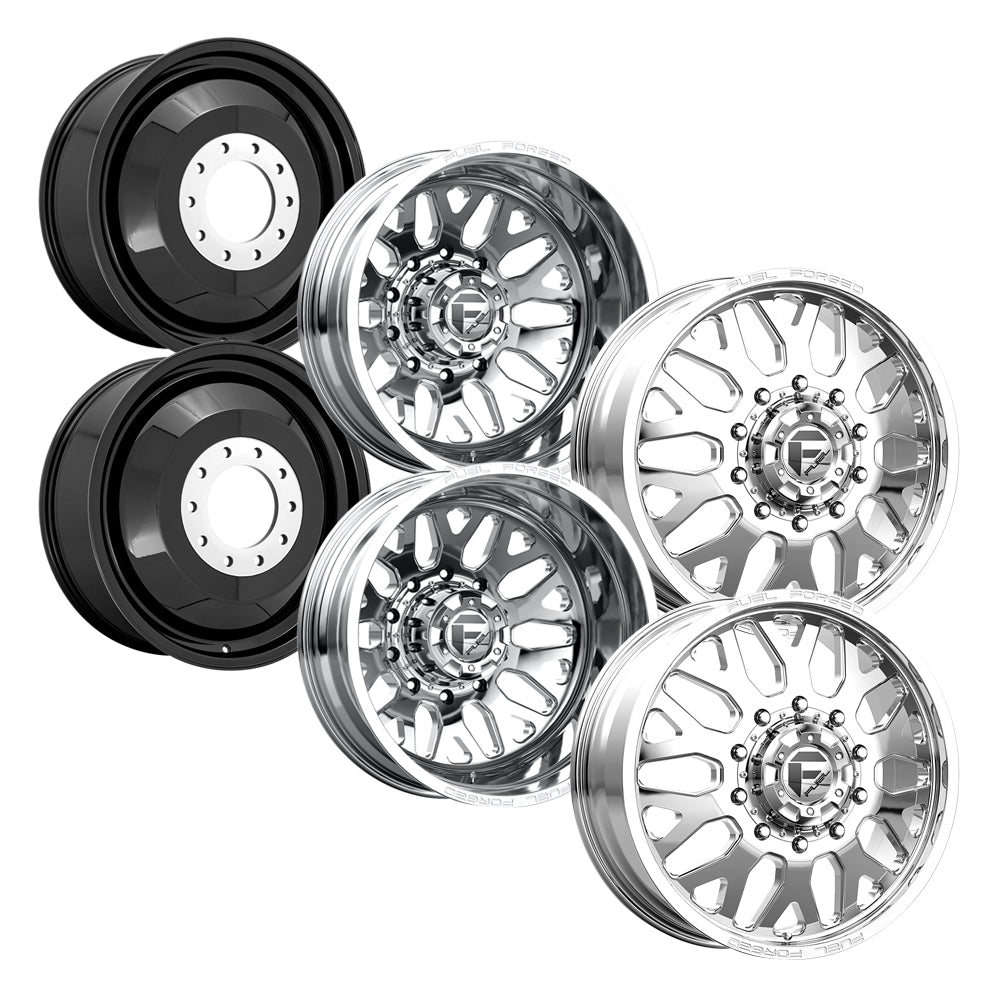 FF19D Polished 10 Lug Open Country R/T 35X12.50R20 (34.8 x 12.50)