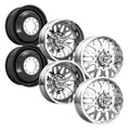 FF19D Polished 10 Lug Open Country R/T 35X12.50R22 (34.8 x 12.5)