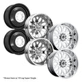 FF19D Polished Super Single Open Country R/T 37X12.50R20 (36.8 x 12.50)