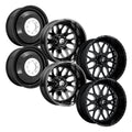 FF19D Gloss Black Milled  Toyo R/T 35X12.50R22 (Super Single)