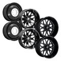 FF19D Gloss Black Milled Super Single Open Country A/TIII 295/55R22 (34.8 x 12.2)