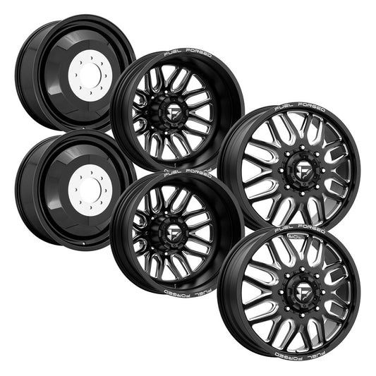 FF66D Matte Black Milled  Toyo A/TIII 35X12.50R22