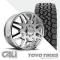 Invader 9115D Chrome  Toyo A/TIII 35X12.50R22