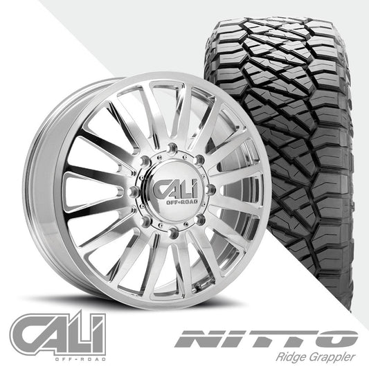 Summit 9110D Polished  Ridge Grappler 35x11.50R20