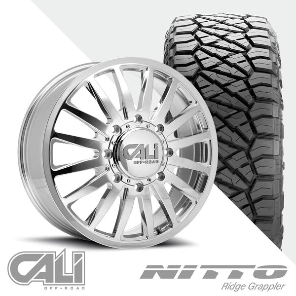 Summit 9110D Polished  Ridge Grappler 35X12.50R22