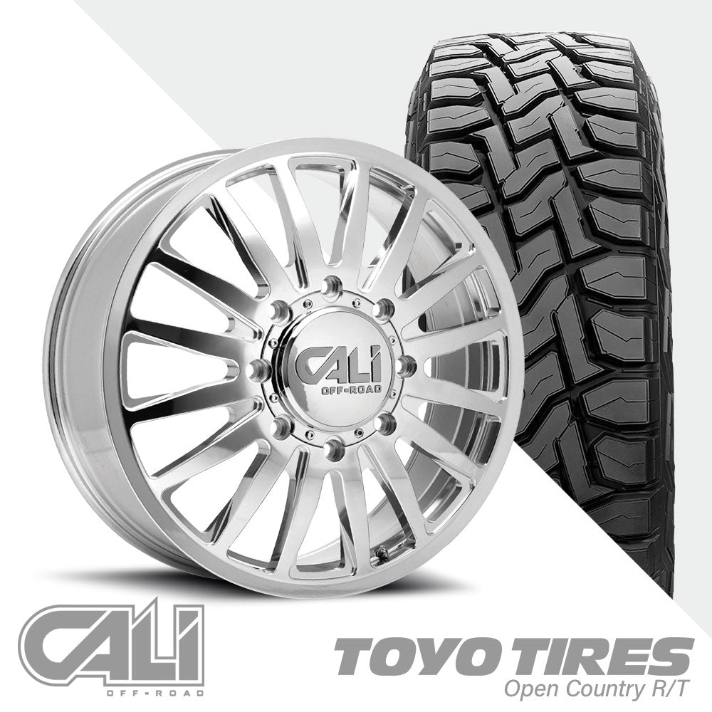 Summit 9110D Polished Traditional Front Open Country R/T 37X12.50R22 (36.8 x 125)