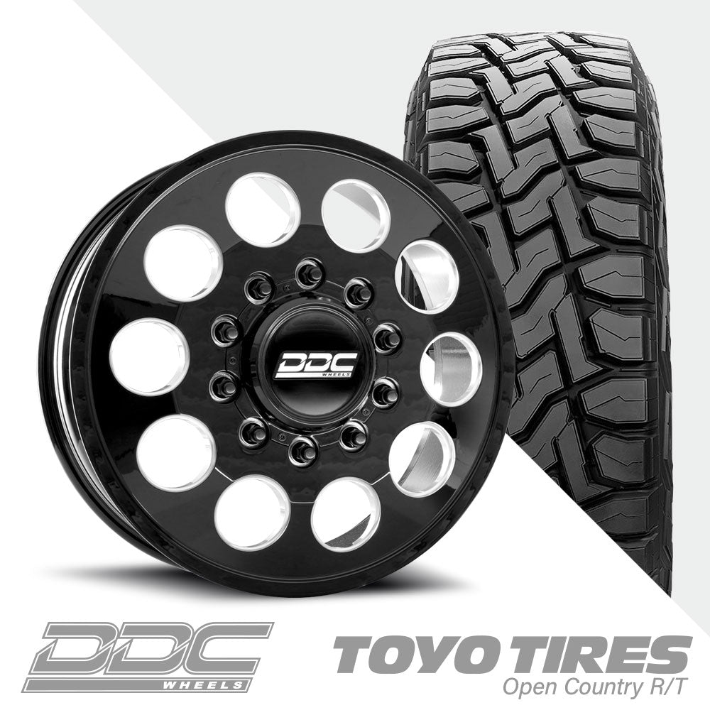 The Hole Black Milled  Toyo R/T 275/65R20