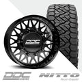 The Mesh Black Milled  Recon Grappler A/T 35X12.50R22 (Super Single)