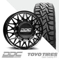 The Mesh Black Milled  Toyo R/T 295/50R22