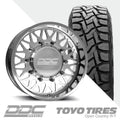The Mesh Polished Super Single Open Country R/T 295/50R22 (33.7 x 12.2)