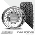 The Mesh Polished Super Single Recon Grappler A/T 285/55R22 (34.37 x 11.69)