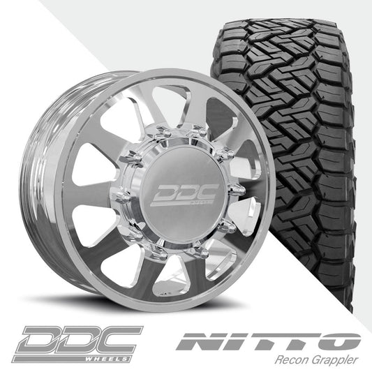 The Ten Polished  Recon Grappler A/T 35X11.50R20