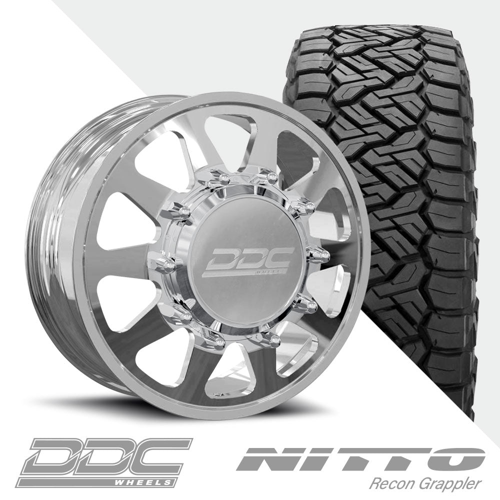 The Ten Polished Recon Grappler A/T 275/65R20 (34.09 x 10.98)