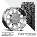 The Ten Polished Super Single Recon Grappler A/T 35X12.50R22 (34.53 x 12.52)