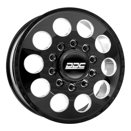 The Hole Black Milled  Toyo A/TIII 37X12.50R22