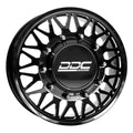 The Mesh Black Milled Open Country R/T 37X12.50R20 (36.8 x 12.50)