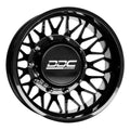 The Mesh Black Milled Super Single Recon Grappler A/T 35X12.50R22 (34.53 x 12.52)