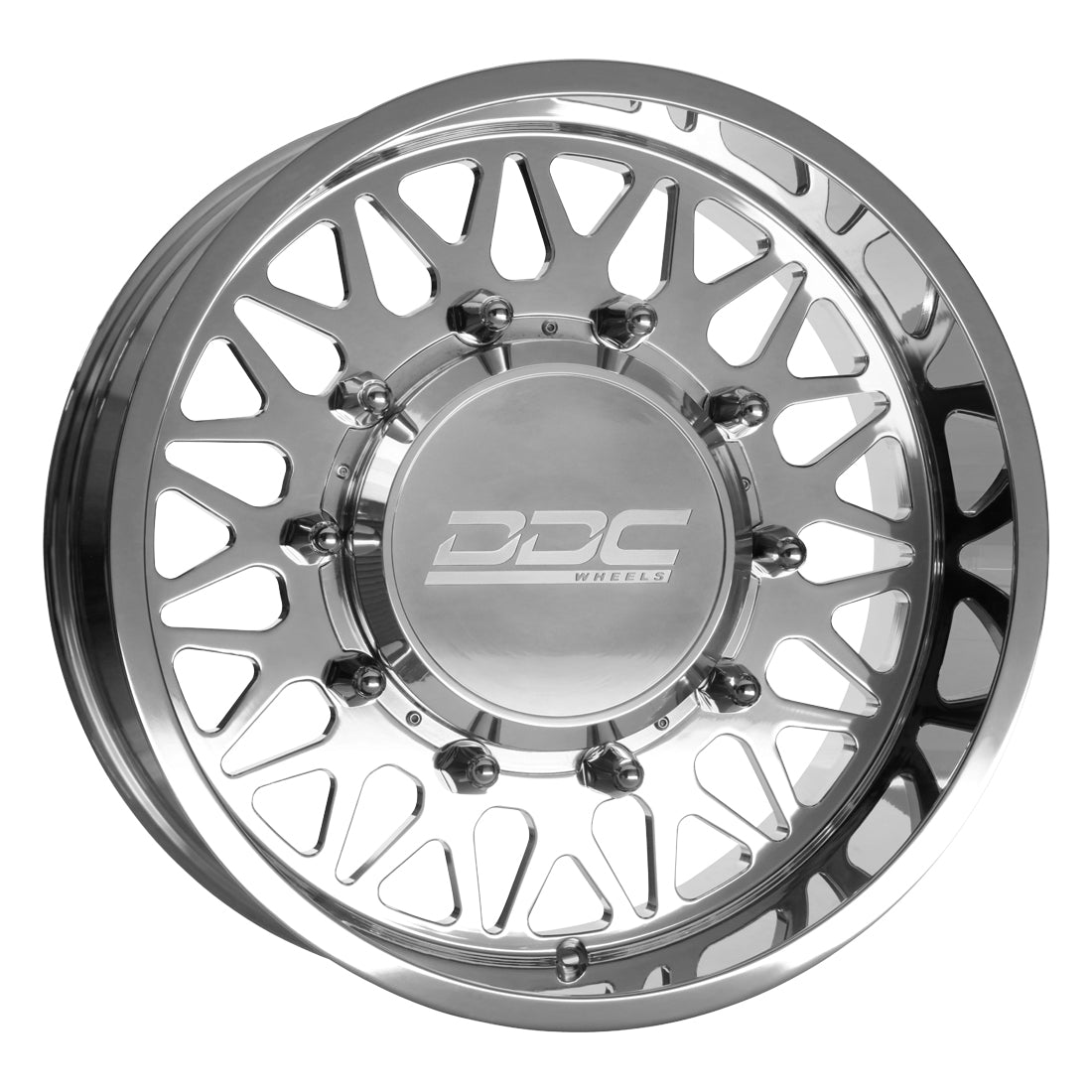 The Mesh Polished Super Single Open Country R/T 295/50R22 (33.7 x 12.2)