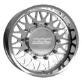 The Mesh Polished Super Single Recon Grappler A/T 35X12.50R22 (34.53 x 12.52)
