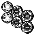 The Mesh Black Milled Super Single Open Country R/T 295/55R22 (34.8 x 12.2)