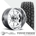 FF09D Polished Super Single Open Country A/TIII 35X12.50R22 (34.5 x 12.5)