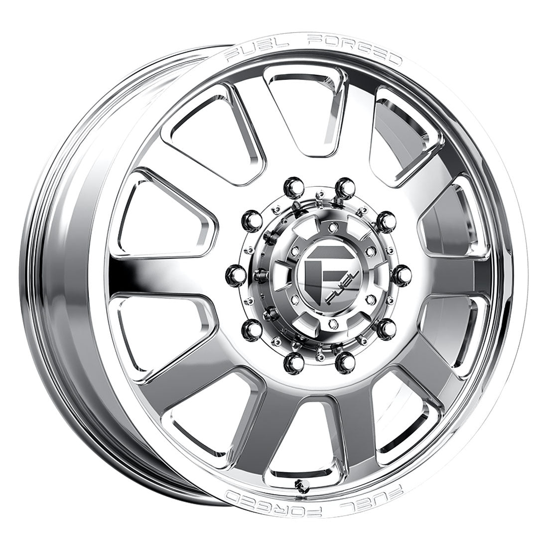 FF09D Polished 10 Lug Open Country R/T 295/55R22 (34.8 x 12.2)