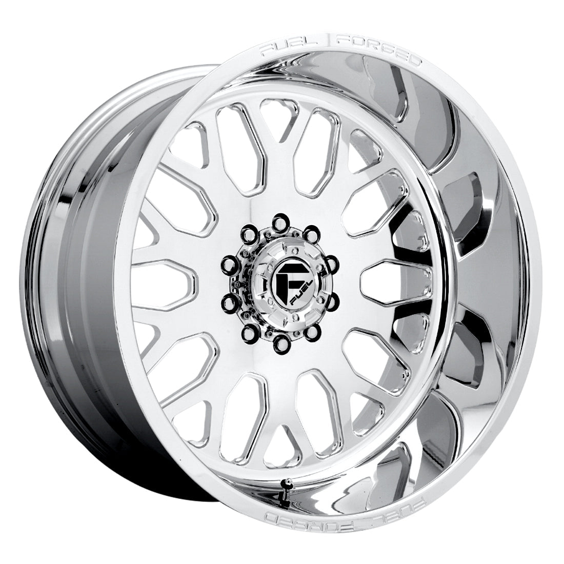 FF19D Polished  Toyo R/T 37X12.50R22 (Super Single)