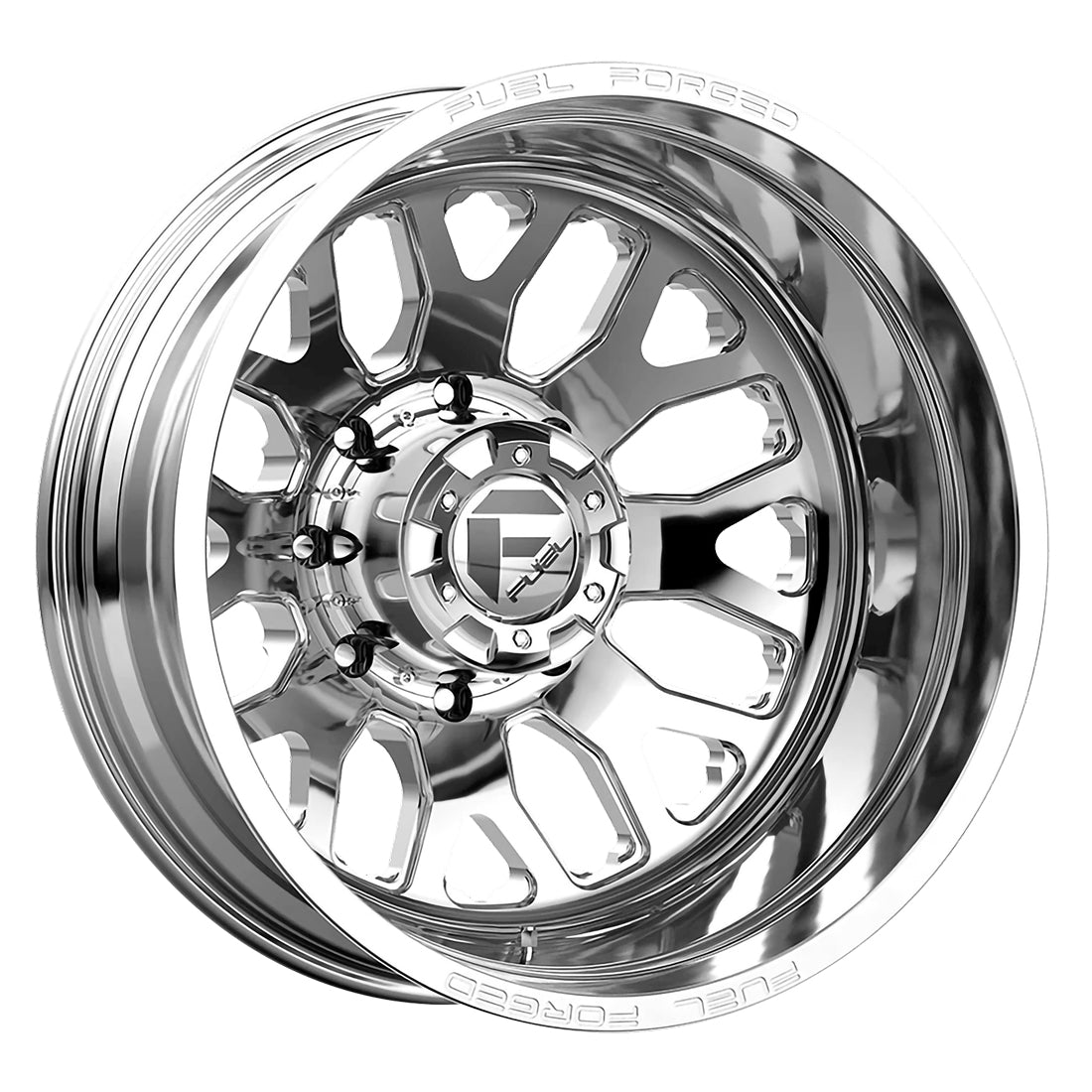 FF19D Polished  Toyo R/T 37X12.50R22 (Super Single)